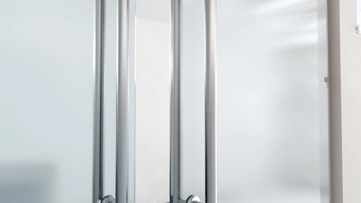Satiniertes Glas reinigen: Die vollständige Anleitung für Duschwand, Bürotür & Kalkflecken